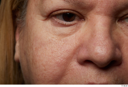 Eye Face Nose Cheek Skin Woman Chubby Wrinkles Studio photo references